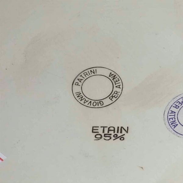 Candeliere in peltro  - Asta  Antiquariato gennaio | Cambi Time - Associazione Nazionale - Case d'Asta italiane