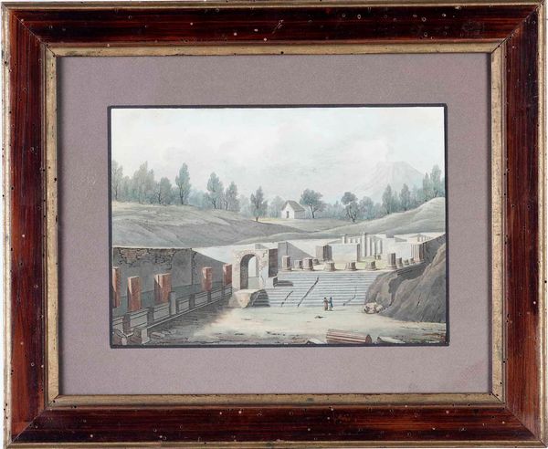 Tre vedute di scavi, XIX-XX secolo  - Asta  Antiquariato gennaio | Cambi Time - Associazione Nazionale - Case d'Asta italiane