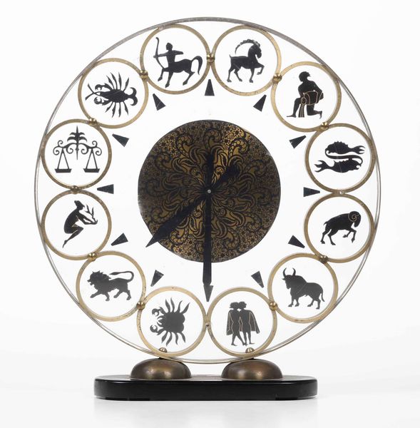 Orologio da tavolo Zodiaco  - Asta  Antiquariato gennaio | Cambi Time - Associazione Nazionale - Case d'Asta italiane