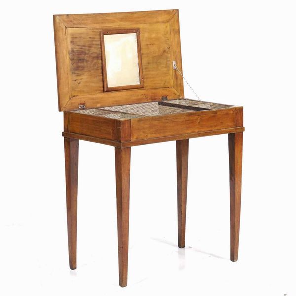 Tavolo da lavoro in noce, fine XVIII secolo  - Asta  Antiquariato gennaio | Cambi Time - Associazione Nazionale - Case d'Asta italiane