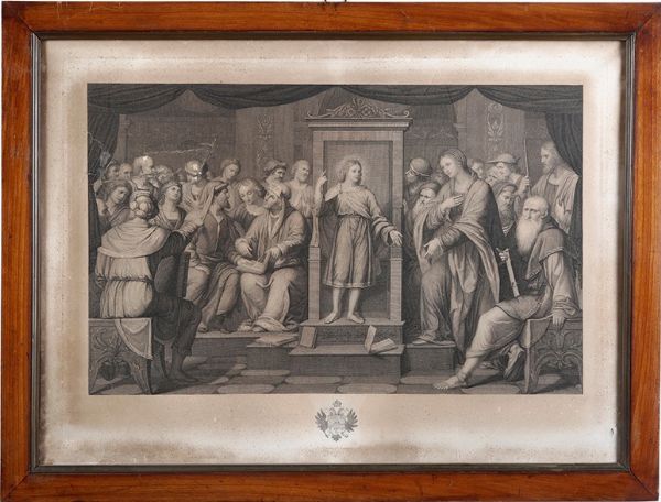 Gruppo di otto incisioni diverse, XIX secolo  - Asta  Antiquariato gennaio | Cambi Time - Associazione Nazionale - Case d'Asta italiane