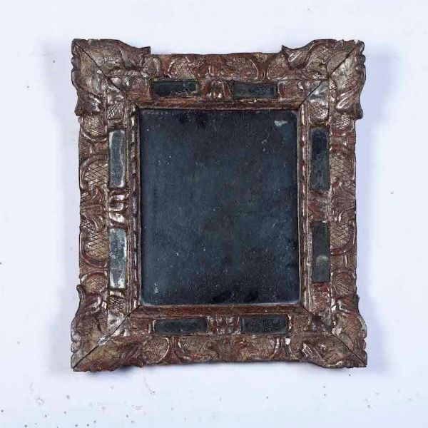 Specchio Luigi XIV in legno decorato a mecca. Francia XVIII secolo  - Asta  Antiquariato gennaio | Cambi Time - Associazione Nazionale - Case d'Asta italiane