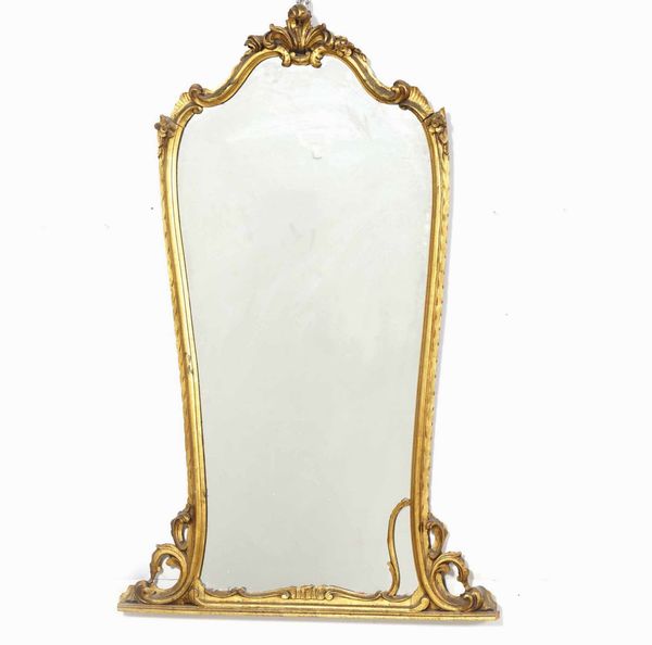 Specchiera dorata. XX secolo  - Asta  Antiquariato gennaio | Cambi Time - Associazione Nazionale - Case d'Asta italiane