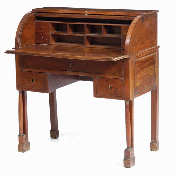 Scrivania a rullo Impero, XIX secolo  - Asta  Antiquariato gennaio | Cambi Time - Associazione Nazionale - Case d'Asta italiane