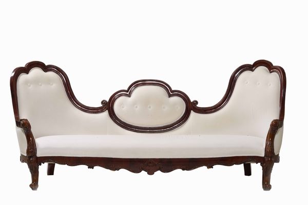 Divano in mogano Luigi Filippo  - Asta  Antiquariato gennaio | Cambi Time - Associazione Nazionale - Case d'Asta italiane