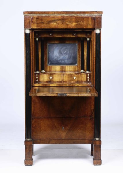 Secretaire Impero lastronato, XIX secolo  - Asta  Antiquariato gennaio | Cambi Time - Associazione Nazionale - Case d'Asta italiane
