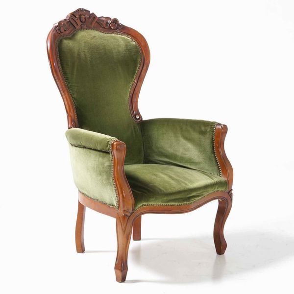 Poltrona in legno intagliato  - Asta  Antiquariato gennaio | Cambi Time - Associazione Nazionale - Case d'Asta italiane