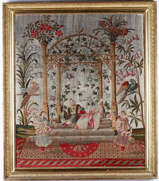 Ricamo a piccolo punto. Francia, XIX secolo  - Asta  Antiquariato gennaio | Cambi Time - Associazione Nazionale - Case d'Asta italiane