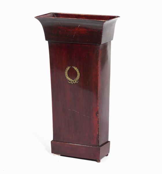 Porta ombrelli in mogano di gusto Impero. XIX-XX secolo  - Asta  Antiquariato gennaio | Cambi Time - Associazione Nazionale - Case d'Asta italiane