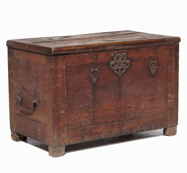 Antico baule in legno  - Asta  Antiquariato gennaio | Cambi Time - Associazione Nazionale - Case d'Asta italiane