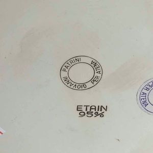 Candeliere in peltro  - Asta  Antiquariato gennaio | Cambi Time - Associazione Nazionale - Case d'Asta italiane