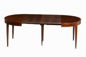 Tavolo ovale in legno, fine XIX secolo  - Asta  Antiquariato gennaio | Cambi Time - Associazione Nazionale - Case d'Asta italiane