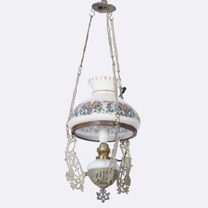 Lotto composto da quattro lampade ad olio  - Asta  Antiquariato gennaio | Cambi Time - Associazione Nazionale - Case d'Asta italiane