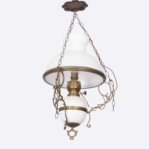 Lotto composto da quattro lampade ad olio  - Asta  Antiquariato gennaio | Cambi Time - Associazione Nazionale - Case d'Asta italiane