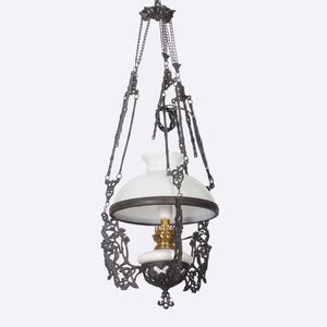 Lotto composto da quattro lampadari a lucerna  - Asta  Antiquariato gennaio | Cambi Time - Associazione Nazionale - Case d'Asta italiane