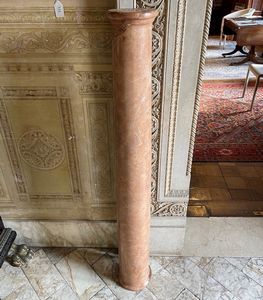 Colonna in marmo rosso  - Asta  Antiquariato gennaio | Cambi Time - Associazione Nazionale - Case d'Asta italiane