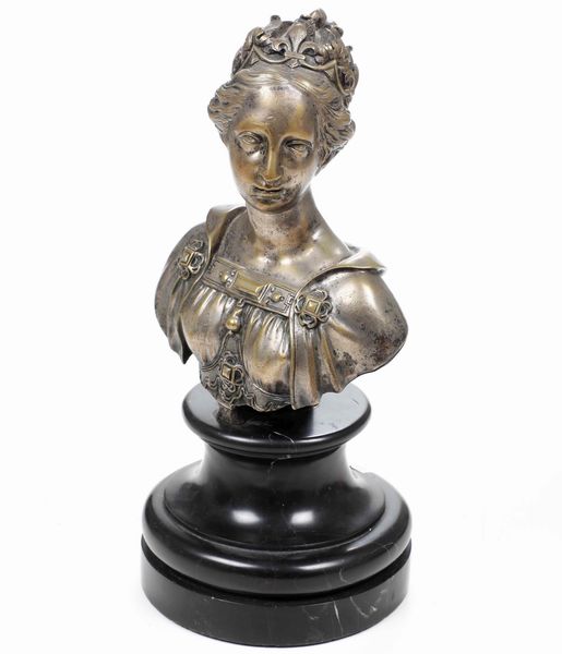 Da un prototipo di Bathelemy Prieur (c.1536 - 1611). Busto muliebre  - Asta Scultura | Cambi Time - Associazione Nazionale - Case d'Asta italiane