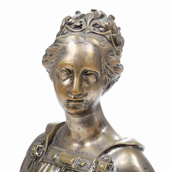 Da un prototipo di Bathelemy Prieur (c.1536 - 1611). Busto muliebre  - Asta Scultura | Cambi Time - Associazione Nazionale - Case d'Asta italiane