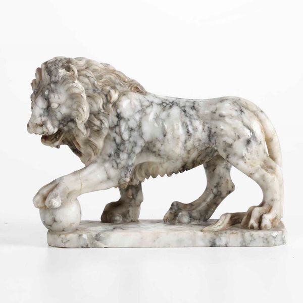 Leone in marmo  - Asta Scultura | Cambi Time - Associazione Nazionale - Case d'Asta italiane