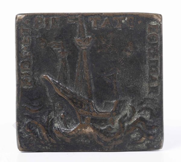 Medaglia con ritratto di Beatrice Roverella. Bronzo fuso e cesellato. Medaglista rinascimentale italiano, XVI secolo  - Asta Scultura | Cambi Time - Associazione Nazionale - Case d'Asta italiane