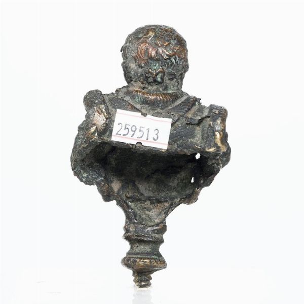 Busto di imperatore in bronzo fuso e cesellato. Fonditore del XVII secolo  - Asta Scultura | Cambi Time - Associazione Nazionale - Case d'Asta italiane