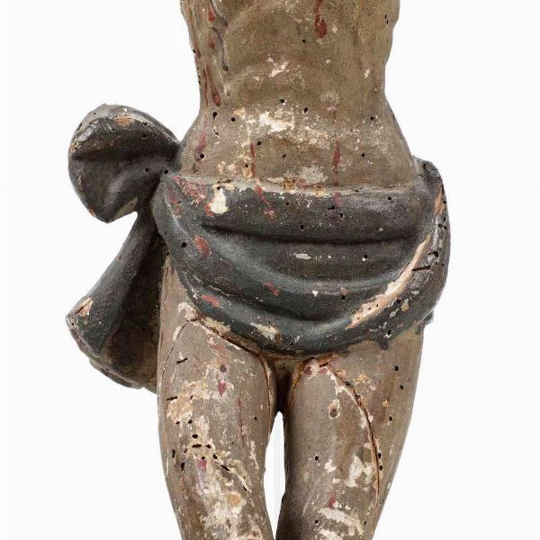 Corpus Christi. Legno intagliato e dipinto. XVII-XVIII secolo  - Asta Scultura | Cambi Time - Associazione Nazionale - Case d'Asta italiane