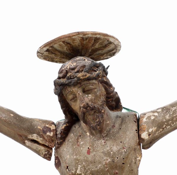 Corpus Christi. Legno intagliato e dipinto. XVII-XVIII secolo  - Asta Scultura | Cambi Time - Associazione Nazionale - Case d'Asta italiane