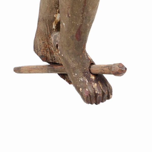 Corpus Christi. Legno intagliato e dipinto. XVII-XVIII secolo  - Asta Scultura | Cambi Time - Associazione Nazionale - Case d'Asta italiane