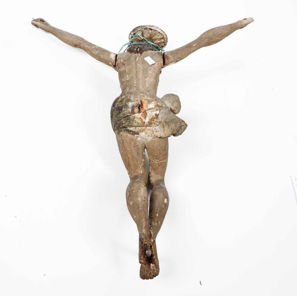 Corpus Christi. Legno intagliato e dipinto. XVII-XVIII secolo  - Asta Scultura | Cambi Time - Associazione Nazionale - Case d'Asta italiane