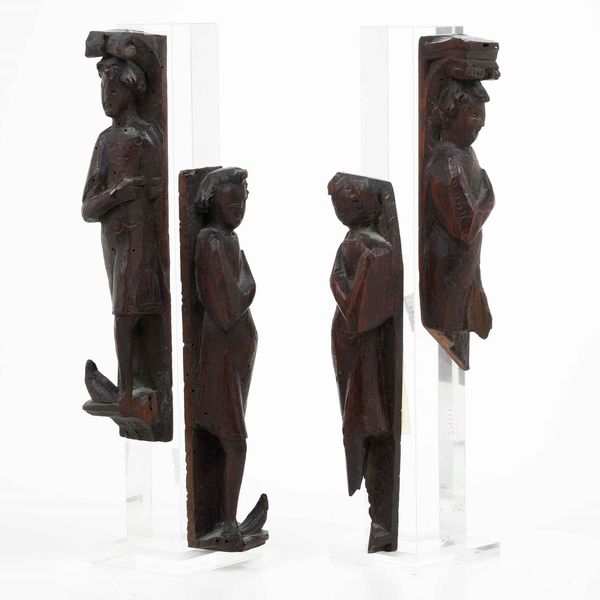 Quattro figure da uno stipo a bambocci, Genova XVI/XVII sec olo  - Asta Scultura | Cambi Time - Associazione Nazionale - Case d'Asta italiane