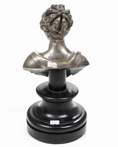 Da un prototipo di Bathelemy Prieur (c.1536 - 1611). Busto muliebre  - Asta Scultura | Cambi Time - Associazione Nazionale - Case d'Asta italiane