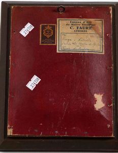 Camille Fauré (1874 -1956) Placca in smalto  - Asta Scultura | Cambi Time - Associazione Nazionale - Case d'Asta italiane