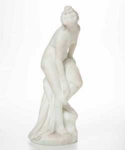 Venere al bagno. Apres Etienne Maurice Falconet (Parigi 1716-1791). marmo di Carrara, XIX-XX secolo  - Asta Scultura | Cambi Time - Associazione Nazionale - Case d'Asta italiane