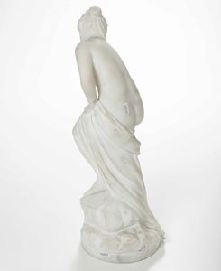 Venere al bagno. Apres Etienne Maurice Falconet (Parigi 1716-1791). marmo di Carrara, XIX-XX secolo  - Asta Scultura | Cambi Time - Associazione Nazionale - Case d'Asta italiane