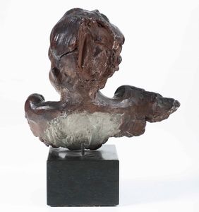 Cherubino. Terracotta patinata. Arte barocca italiana del XVII secolo  - Asta Scultura | Cambi Time - Associazione Nazionale - Case d'Asta italiane