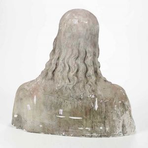 Baccio da Montelupo (da), XIX secolo, busto di Cristo in gesso  - Asta Scultura | Cambi Time - Associazione Nazionale - Case d'Asta italiane