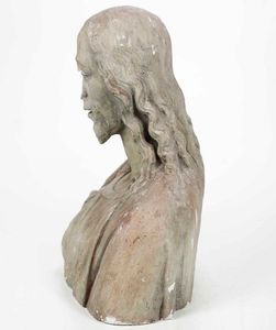 Baccio da Montelupo (da), XIX secolo, busto di Cristo in gesso  - Asta Scultura | Cambi Time - Associazione Nazionale - Case d'Asta italiane