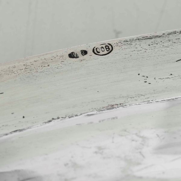 Vassoio ovale biansato. Argento fuso, sbalzato e cesellato. Argenteria italiana del XX secolo  - Asta Argenti | Cambi TIME - Associazione Nazionale - Case d'Asta italiane