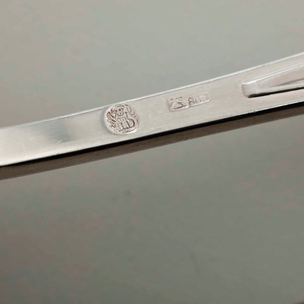 Servizio di posate in argento. Argenteria veneta del XX secolo. Argentiere Zaramella, Padova  - Asta Argenti | Cambi TIME - Associazione Nazionale - Case d'Asta italiane