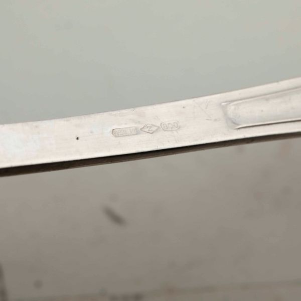 Servizio di posate in argento. Argenteria veneta del XX secolo. Argentiere Zaramella, Padova  - Asta Argenti | Cambi TIME - Associazione Nazionale - Case d'Asta italiane