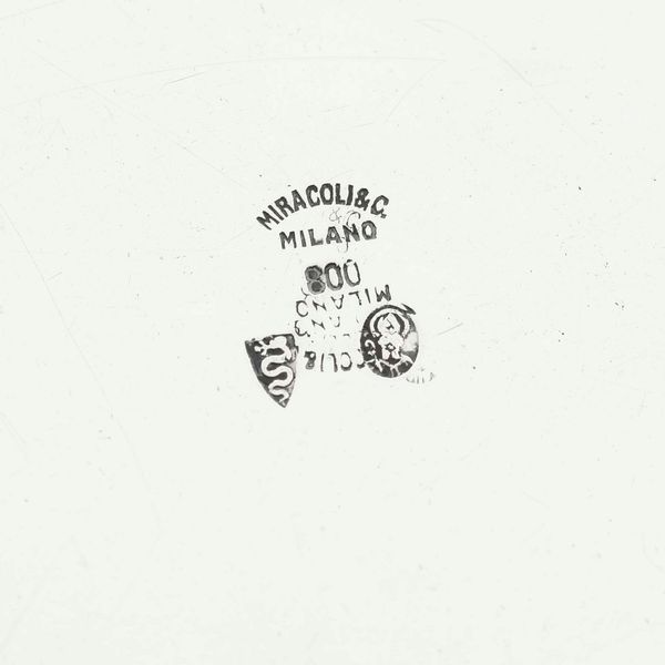 Piatto in argento. Argenteria milanese del XX secolo. Argentiere Miracoli  - Asta Argenti | Cambi TIME - Associazione Nazionale - Case d'Asta italiane