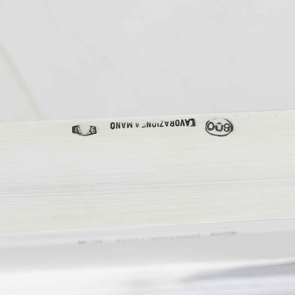 Legumiera in argento fuso e sagomato. Argenteria italiana del XX-XXI secolo  - Asta Argenti | Cambi TIME - Associazione Nazionale - Case d'Asta italiane