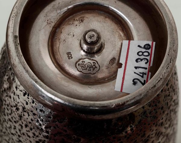 Shaker e secchiello in argento. Argenteria milanese del XX secolo. Argentiere Dabbene  - Asta Argenti | Cambi TIME - Associazione Nazionale - Case d'Asta italiane