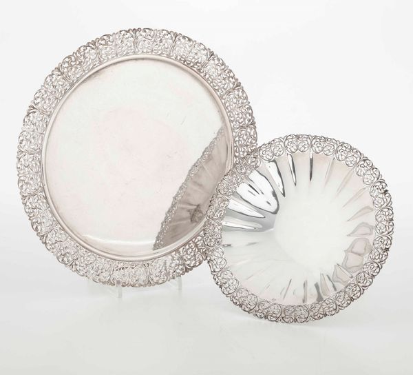 Centrotavola in argento. Argenteria italiana del XX secolo. Argentiere Bruni Bausi, Firenze  - Asta Argenti | Cambi TIME - Associazione Nazionale - Case d'Asta italiane