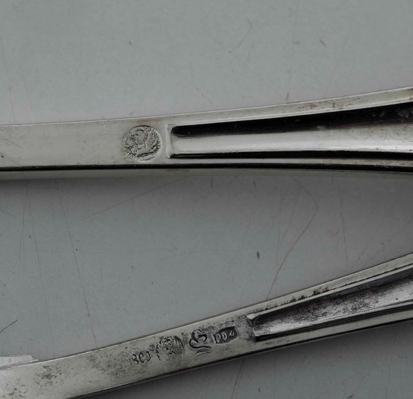 Insieme di posate in argento  - Asta Argenti | Cambi TIME - Associazione Nazionale - Case d'Asta italiane