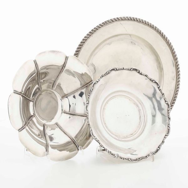 Lotto di oggetti in argento. Varie manifatture italiane del XX secolo  - Asta Argenti | Cambi TIME - Associazione Nazionale - Case d'Asta italiane