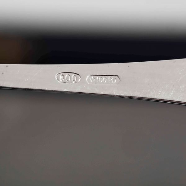 Lotto di 12 cucchiaini in argento. Argenteria italiana del XX secolo. Argentiere Mario Lampoeri, Padova  - Asta Argenti | Cambi TIME - Associazione Nazionale - Case d'Asta italiane