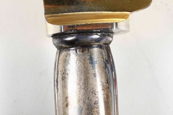 Set di posate da portata con manico in argento. Argenteria italiana del XX secolo  - Asta Argenti | Cambi TIME - Associazione Nazionale - Case d'Asta italiane