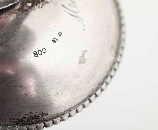 Lotto di argenti. Differenti manifatture italiane del XX secolo  - Asta Argenti | Cambi TIME - Associazione Nazionale - Case d'Asta italiane