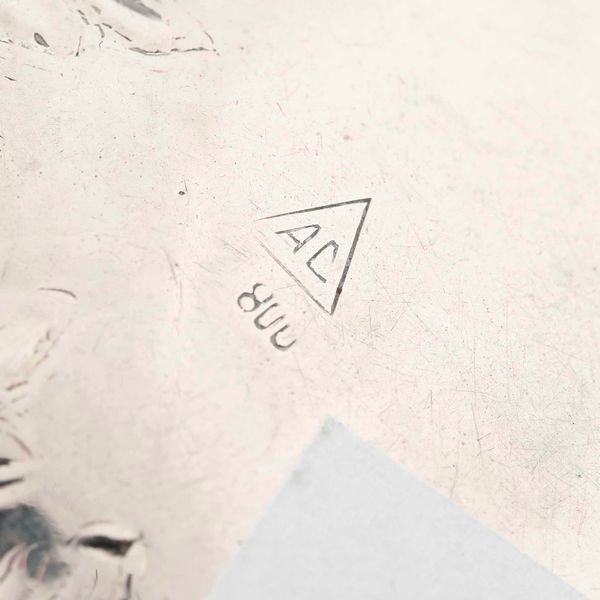 Lotto composto da una coppia di salerine in argento con cucchiaini, 6 vassoietti in argento e 1 boccettina in metallo. Differenti manifatture del XX secolo  - Asta Argenti | Cambi TIME - Associazione Nazionale - Case d'Asta italiane